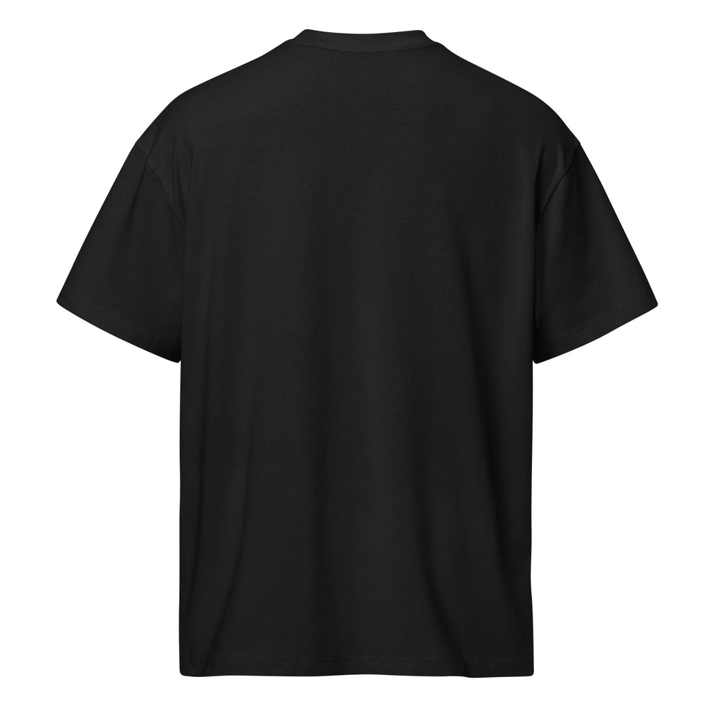 Men's box tee Black back